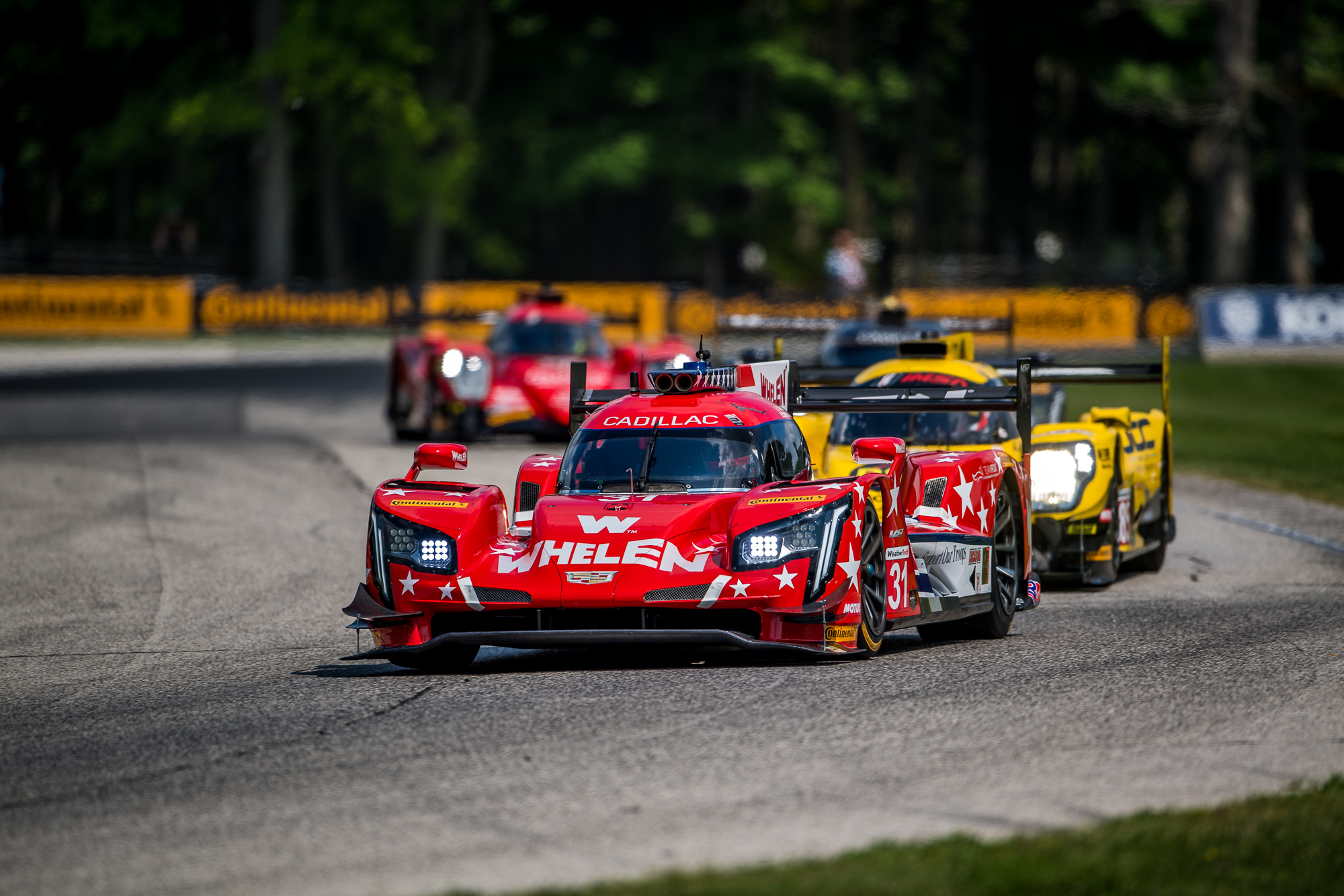 Action Express Racing Seventh and Ninth on Continental Tire Showcase Grid Action Express Racing