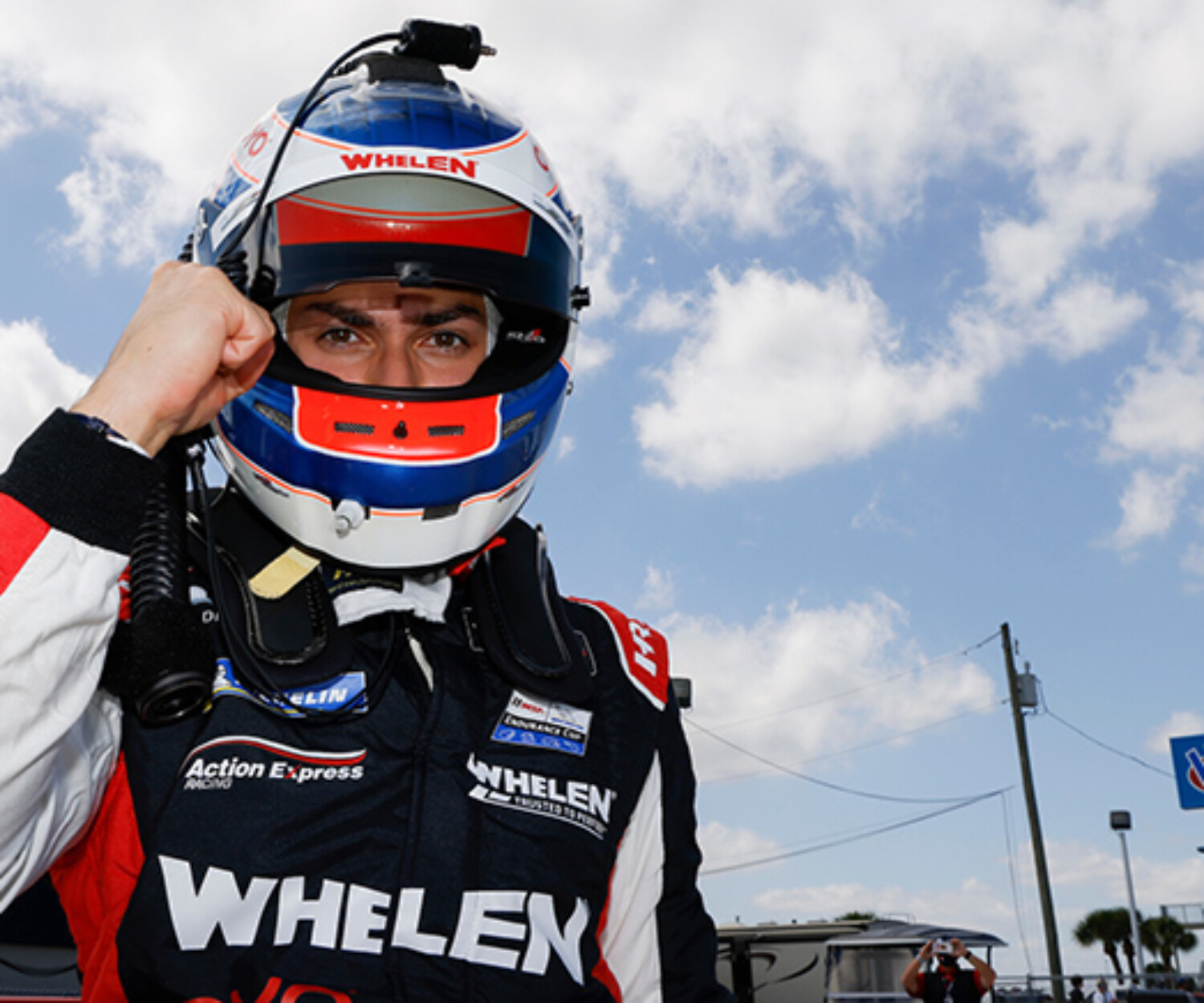 #31 Whelen Engineering Racing Cadillac DPi, DPi: Pipo Derani 
IMSA Motul Pole Award for DPI